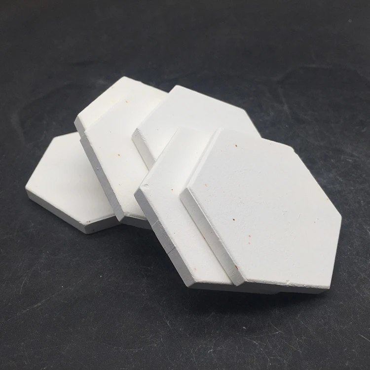 
Hexagonal coral snag base LPS button sps snag propagation base coral base tray ceramic coral base diagonal 55mm customization 