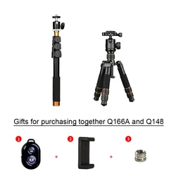 CAME-TV Portable Mini Aluminum Tripod with Ball Head 7.8 Inches for shooting from a tabletop or on the ground