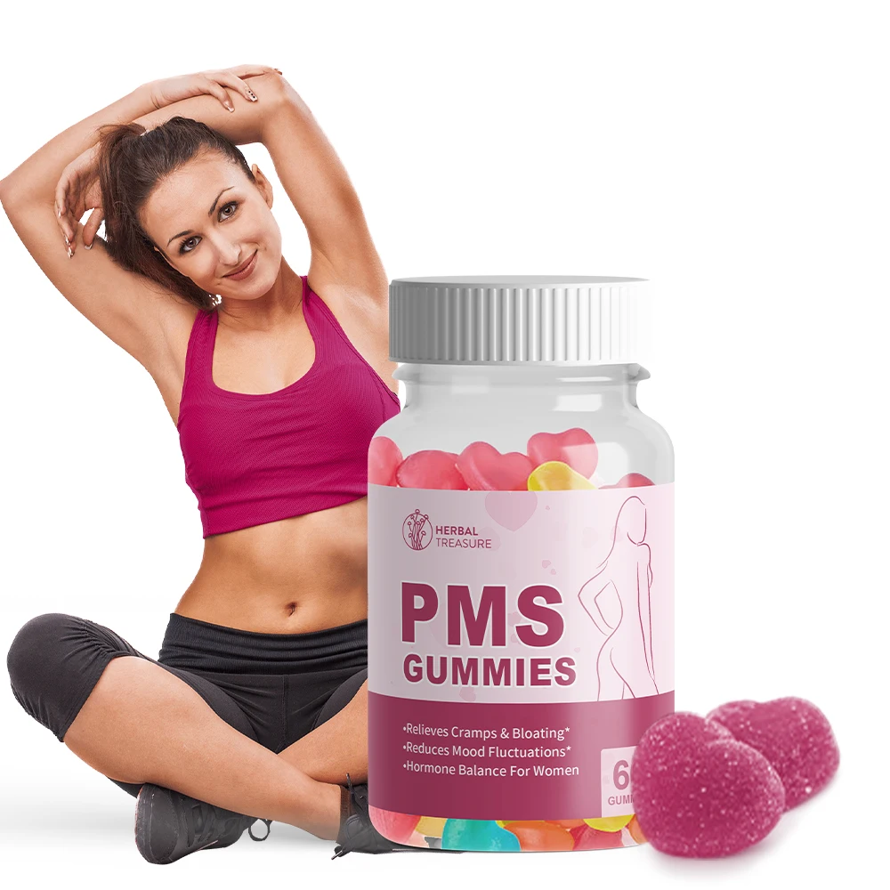 Factory customized natural PMS bio extracted nutritional supplements gummies Supporting female hormone balance health products