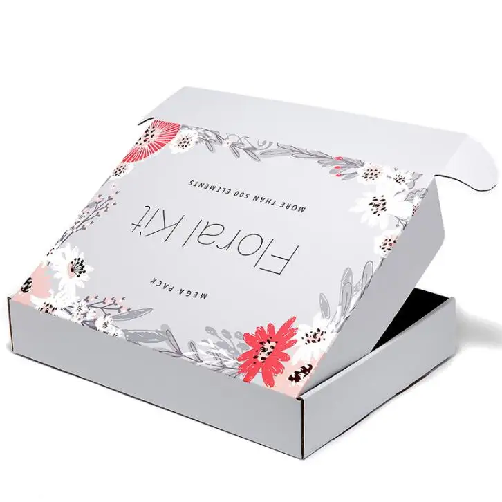 
Manufacturer eco corrugated custom logo luxury gift box dress packaging box 
