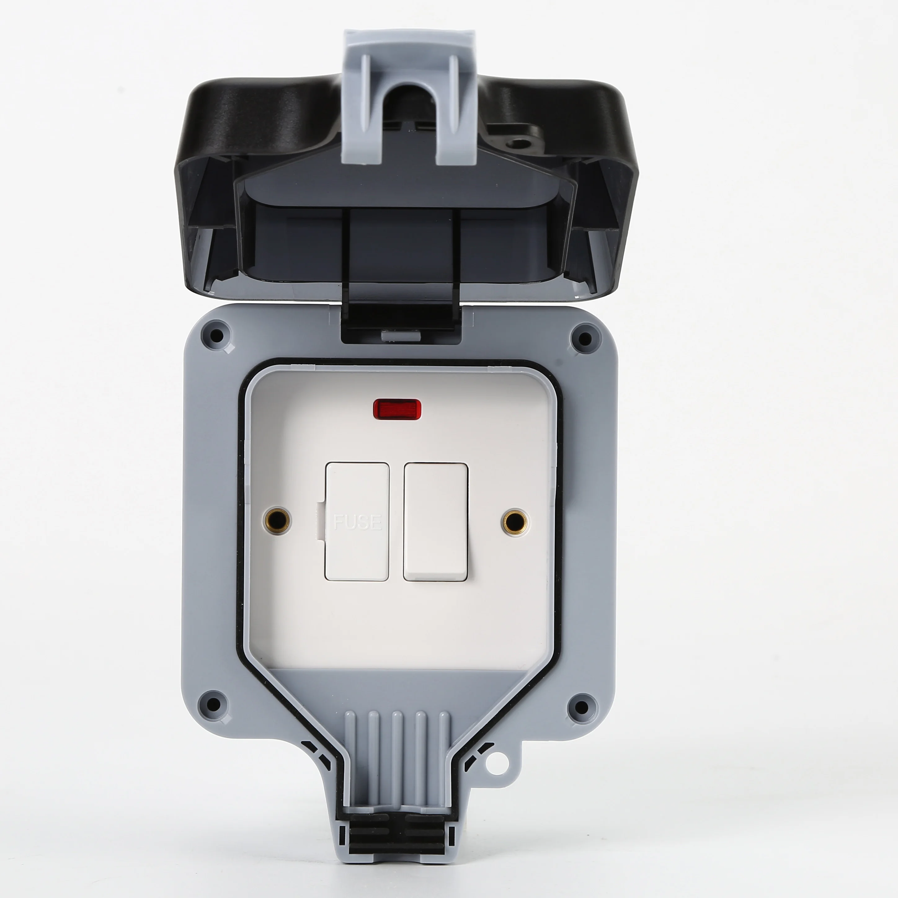 IP66 waterproof FUSE electric switch outdoor enclosure PC material easy installation and high quality from the specific factory