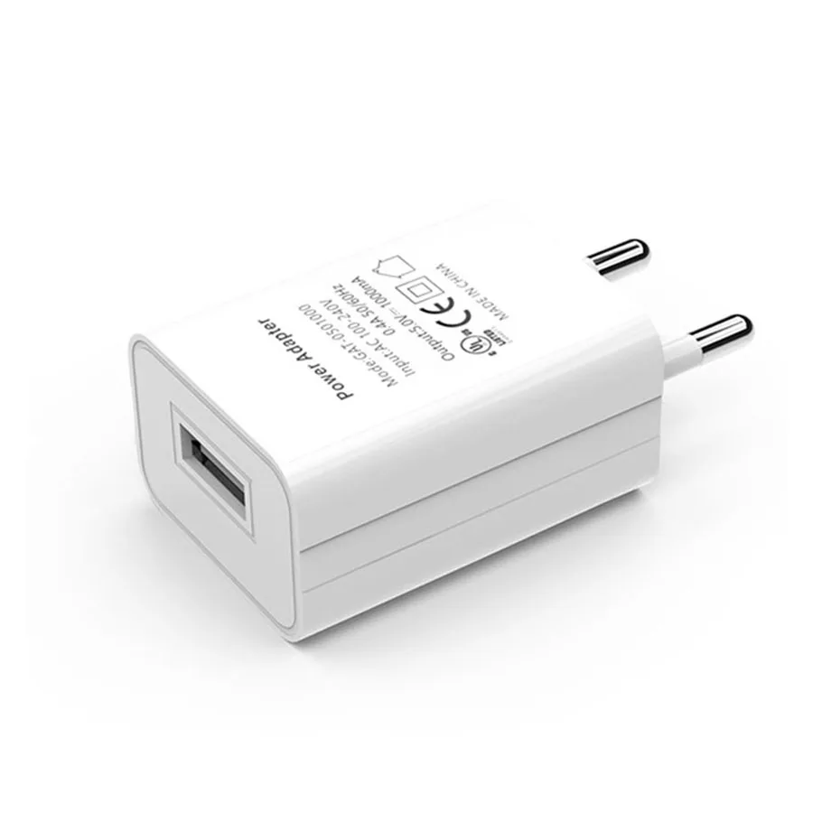 
European Standard 5v 1a Ce Gs Rohs Certified Wall Charger Eu Mobile Phone Charger Universal Portable Simple 