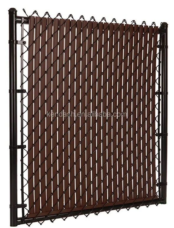 Manufacturer Supply Insert for PVC Chain Link Fence Weave Garden Fenceing Decorative
