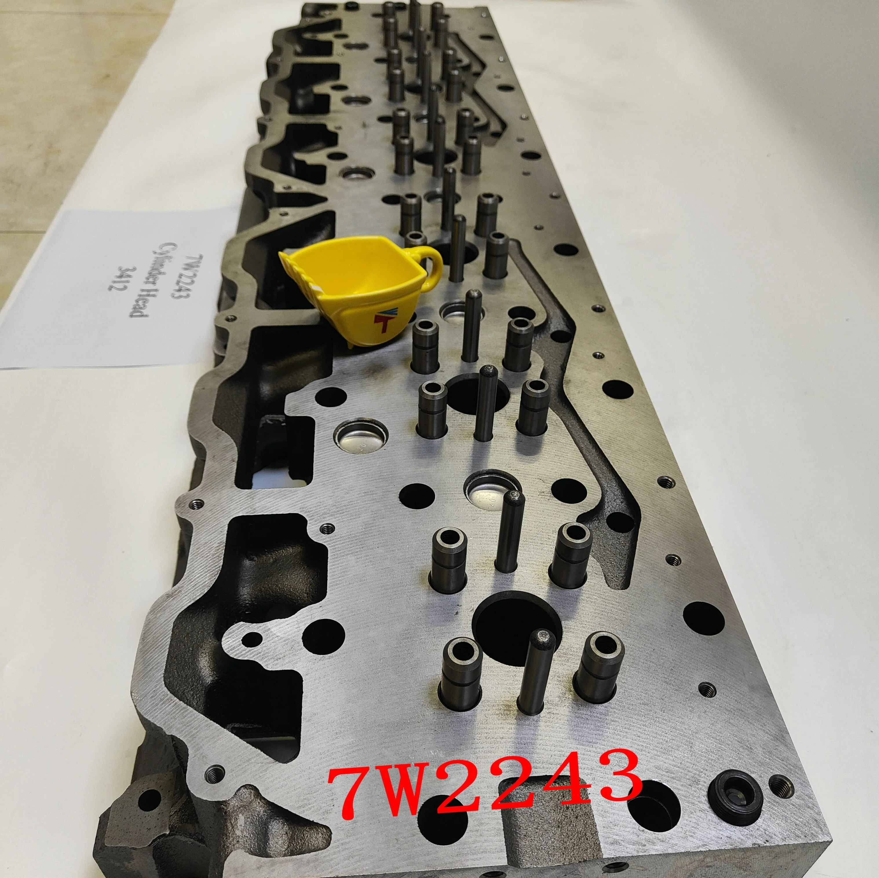  Головка цилиндра двигателя 7w2243 для buildozer D9N D9R Модель