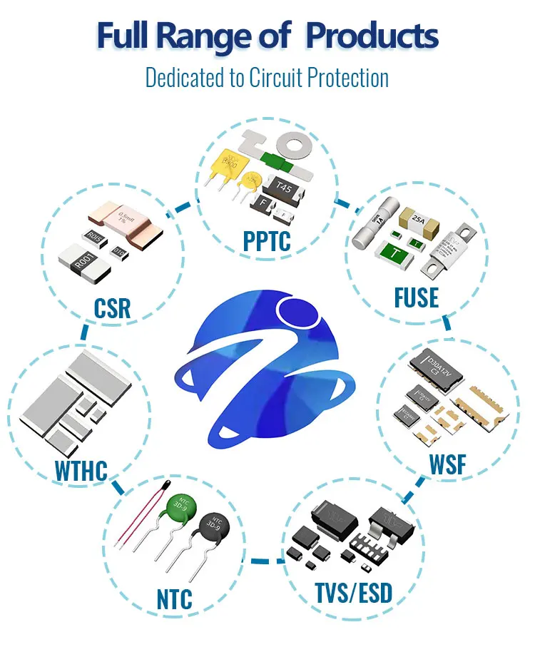 Auto fuse type car resettable thermal fuse Current Protection circuit auto reset thermal fuse