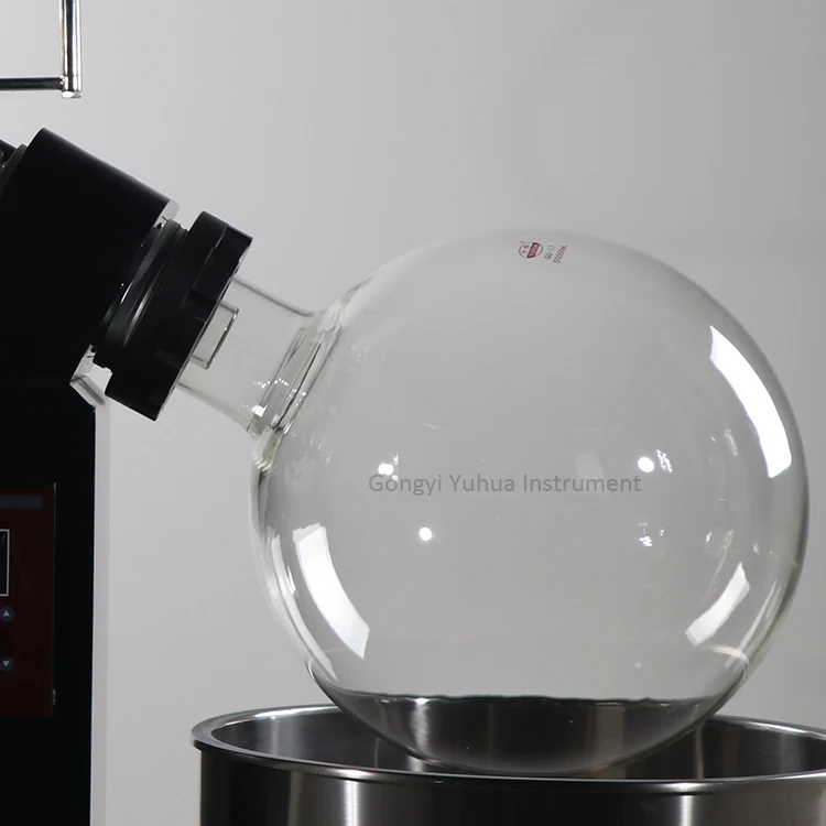 YUHUA 50 litre rotovap steam distillation herb essential oil distiller industry rotary evaporator 50l