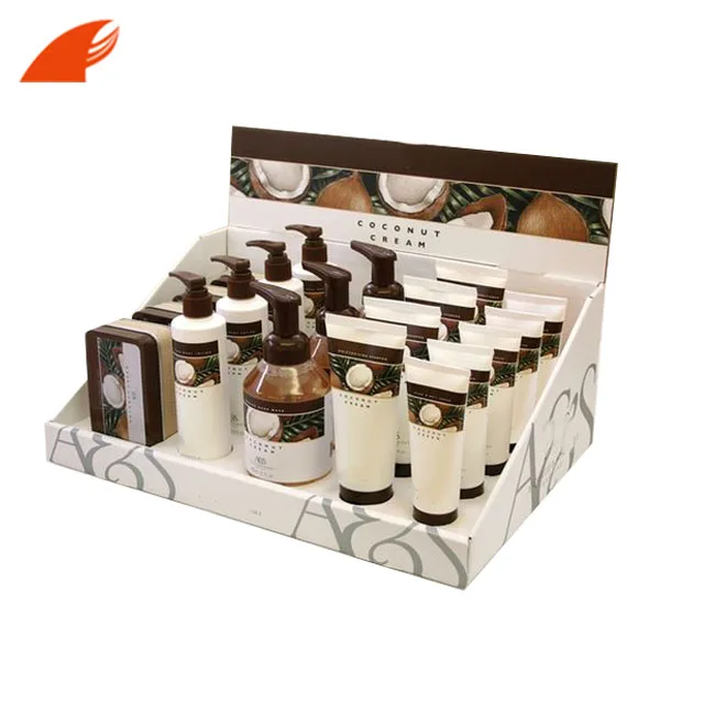 Exquisite Cosmetic paper cardboard assembled   Display Cabinet/Walmart PDQ Display For Kids Lipstick