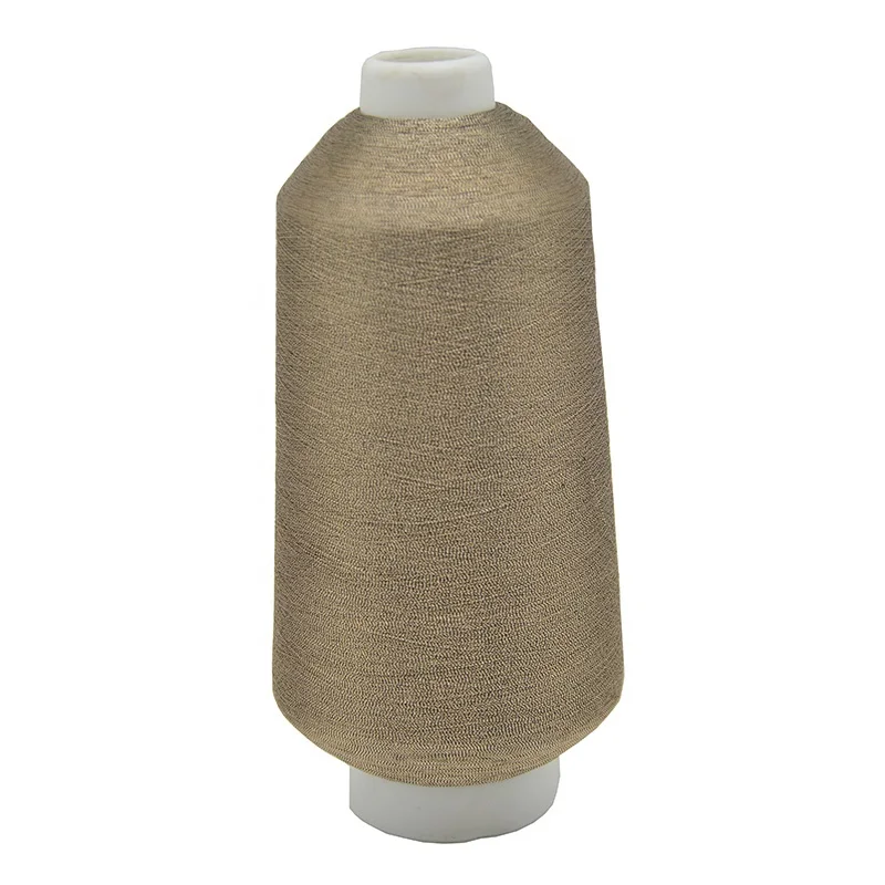 Popular Cheap ST Type Metallic Yarn  Lurex Yarn Zari Factory Directly Wholesale Pearl Transparent embroidery Polyester