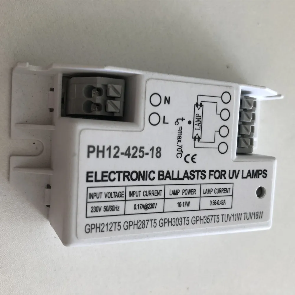 10w 11w 12w 13w 14w 15w 16w 17w 18w 220v AC uv light t5 led ballast