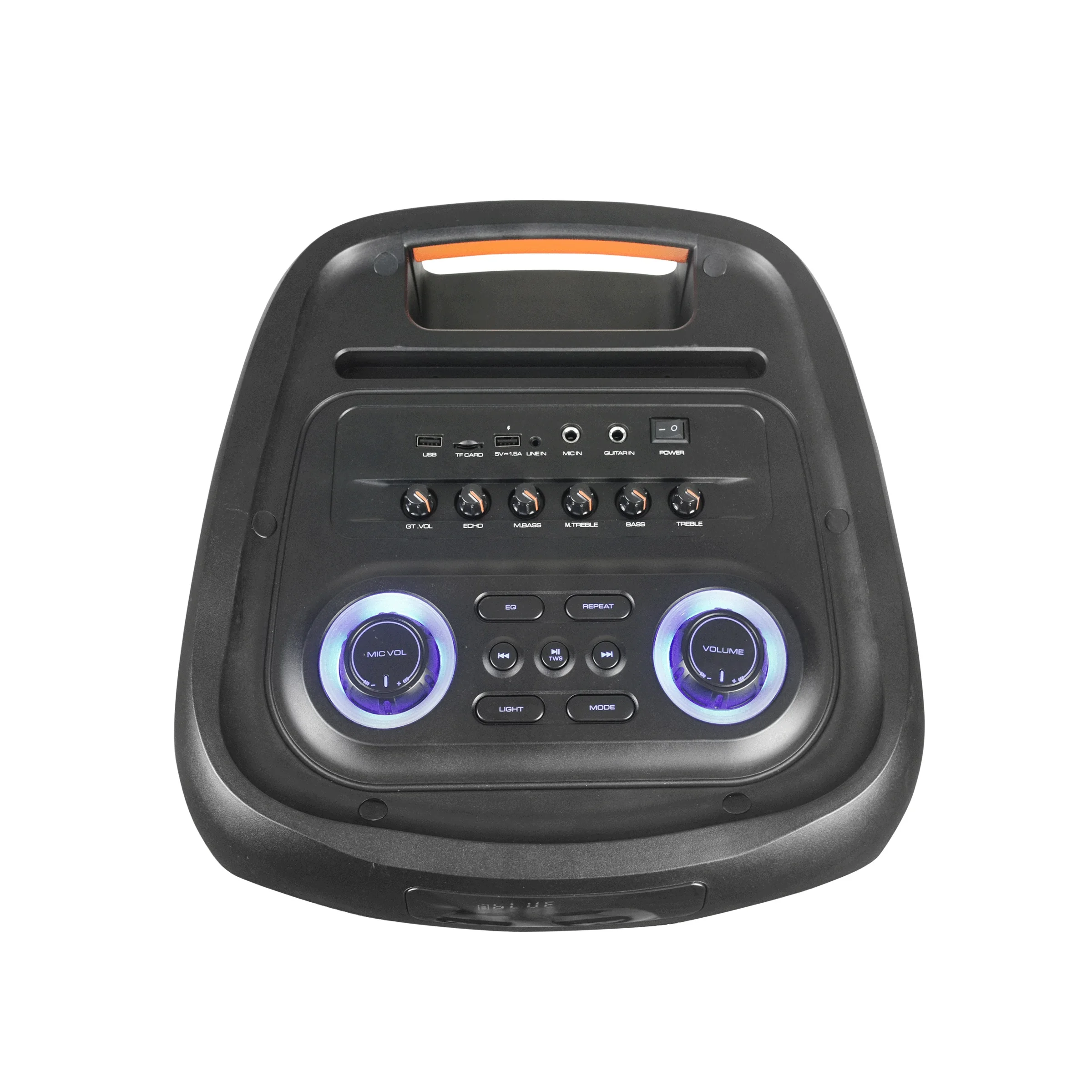 Temeisheng TMS-1251 Party Speaker System with USB/TF/Aux/FM/Remote Control Long Battery Life Echo Show for Karaoke/Party/Church