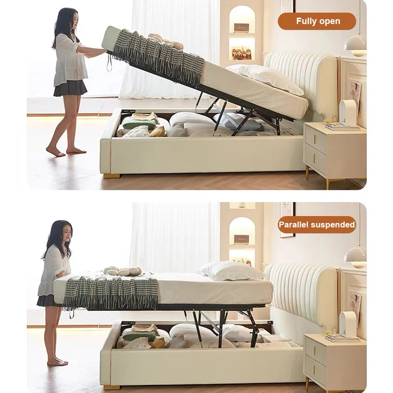 Saving Space Hinge Sofa Air For Hardware Fitting Spring Furniture Lifter Frame Gas Mechanism Hydraulic Lift Bed Storage