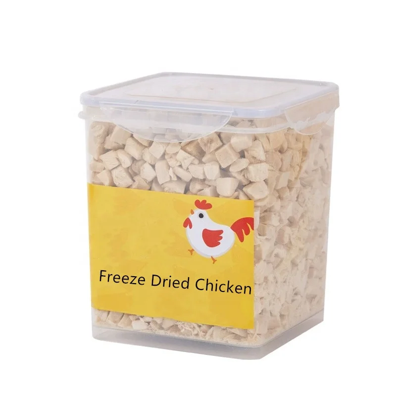 Freeze Dried Raw Complete Meat or Yolk for Cats Dogs High Protein Pet snacks