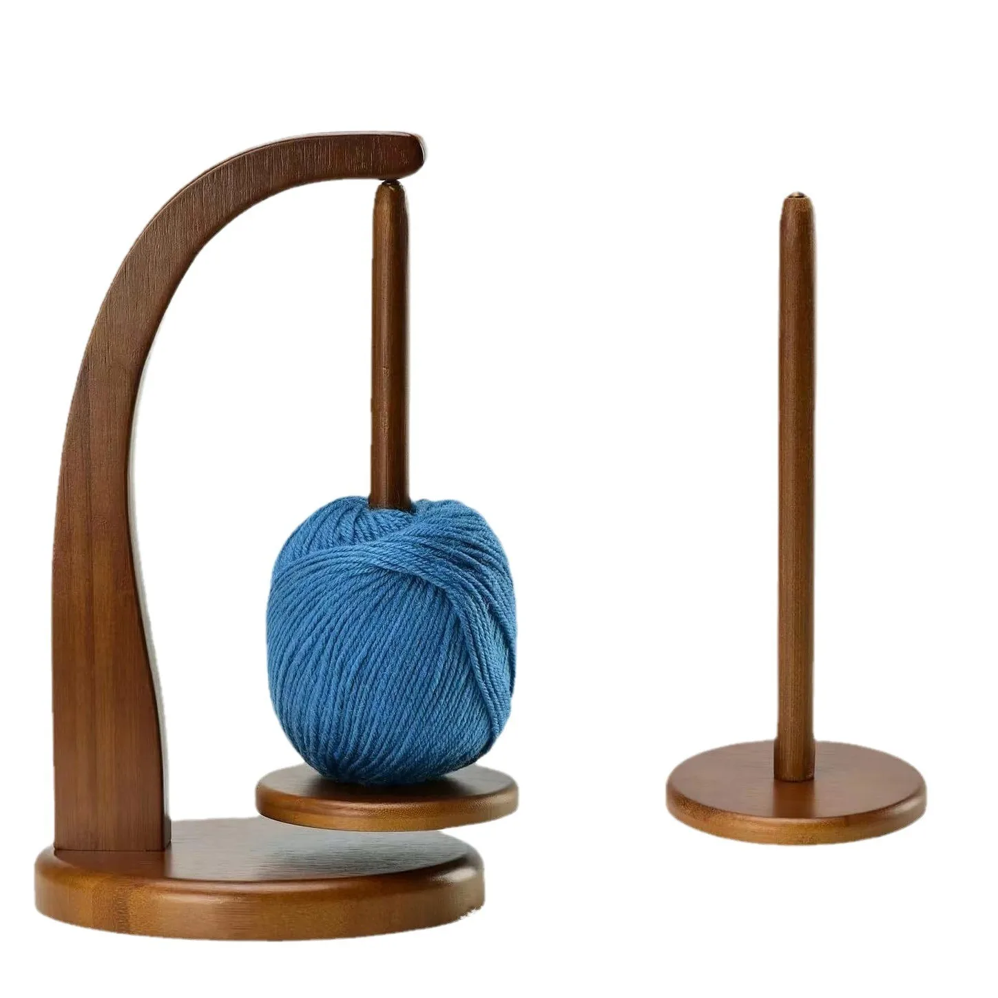 Magnetic suction yarn rotating shaft frame detachable knitting auxiliary tool Magnetic levitation yarn holder