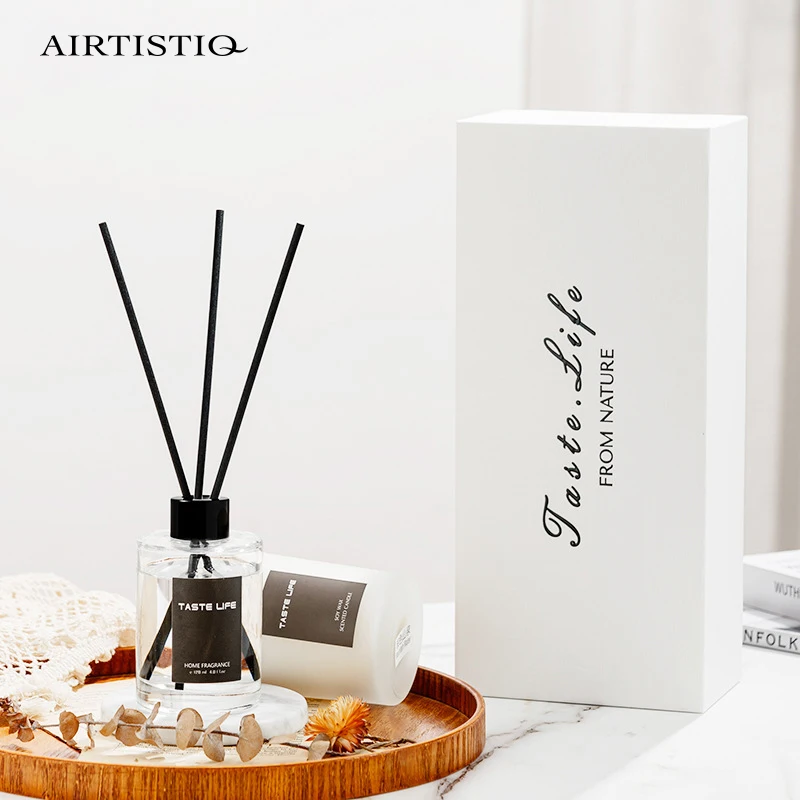 Wooden Lid Diffuser Custom Wedding Candles Home Fragrance Scented Luxury Gift Set With Logo For Guests