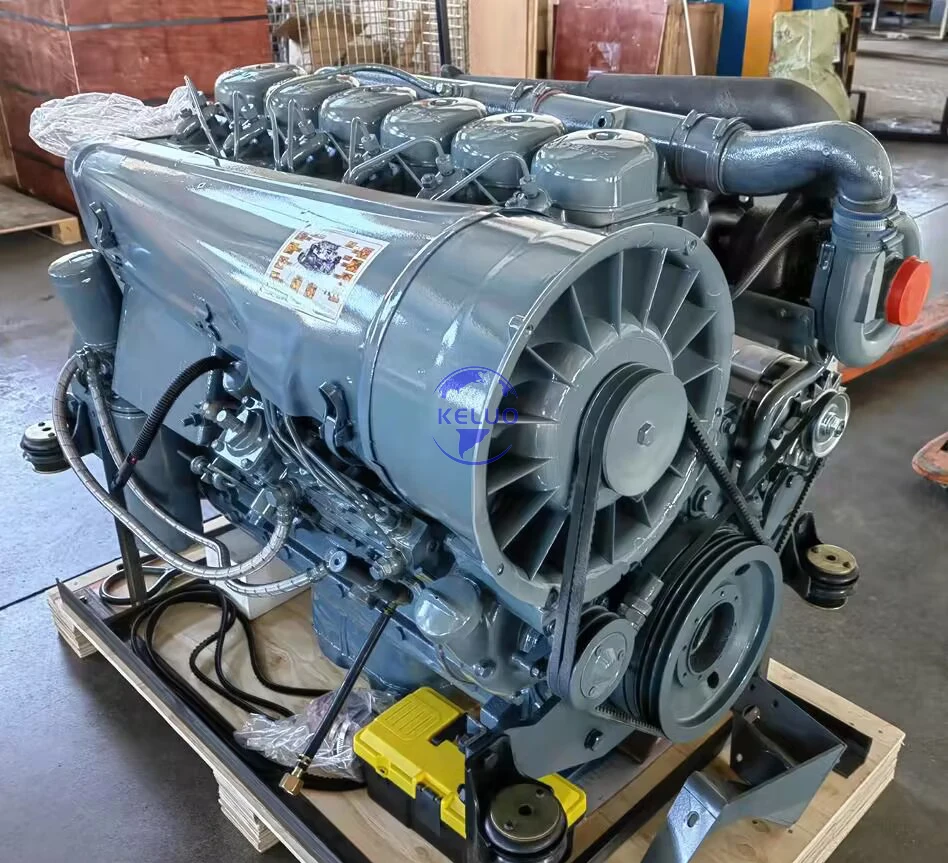Оригинальный 118kW 4-тактный дизельный двигатель с воздушным охлаждением 6L Deutz BF6L913 для продажи