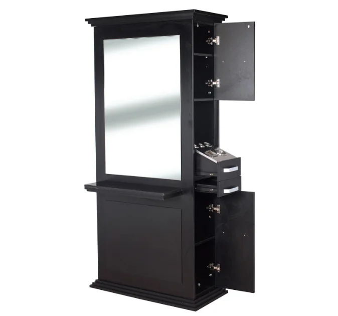 Деревянный и красивый парикмахерский киоск с индивидуальным дизайном