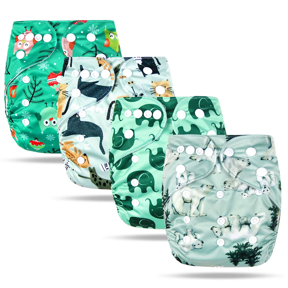 Organic Cotton washable free cloth diaper sample for baby