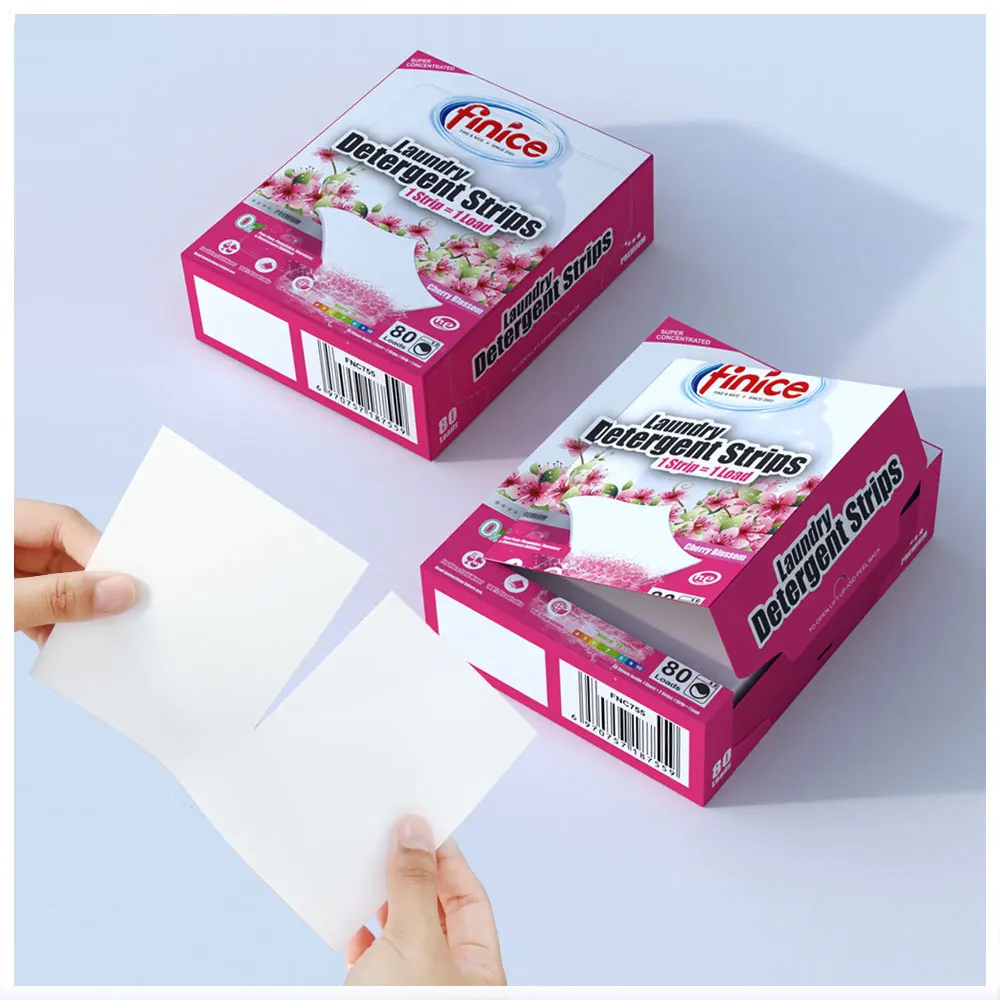 FNC755 Finice Neutral Detergent Laundry Washing Detergent Washing paper Laundry Detergent Sheet