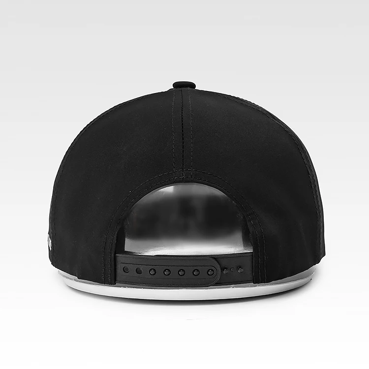 High quality Cotton Polyester Material Baseball Cap 3D Logo Plastic Buckle 5 Panels Embrodirey Hat Custom Design Baseball Gorras