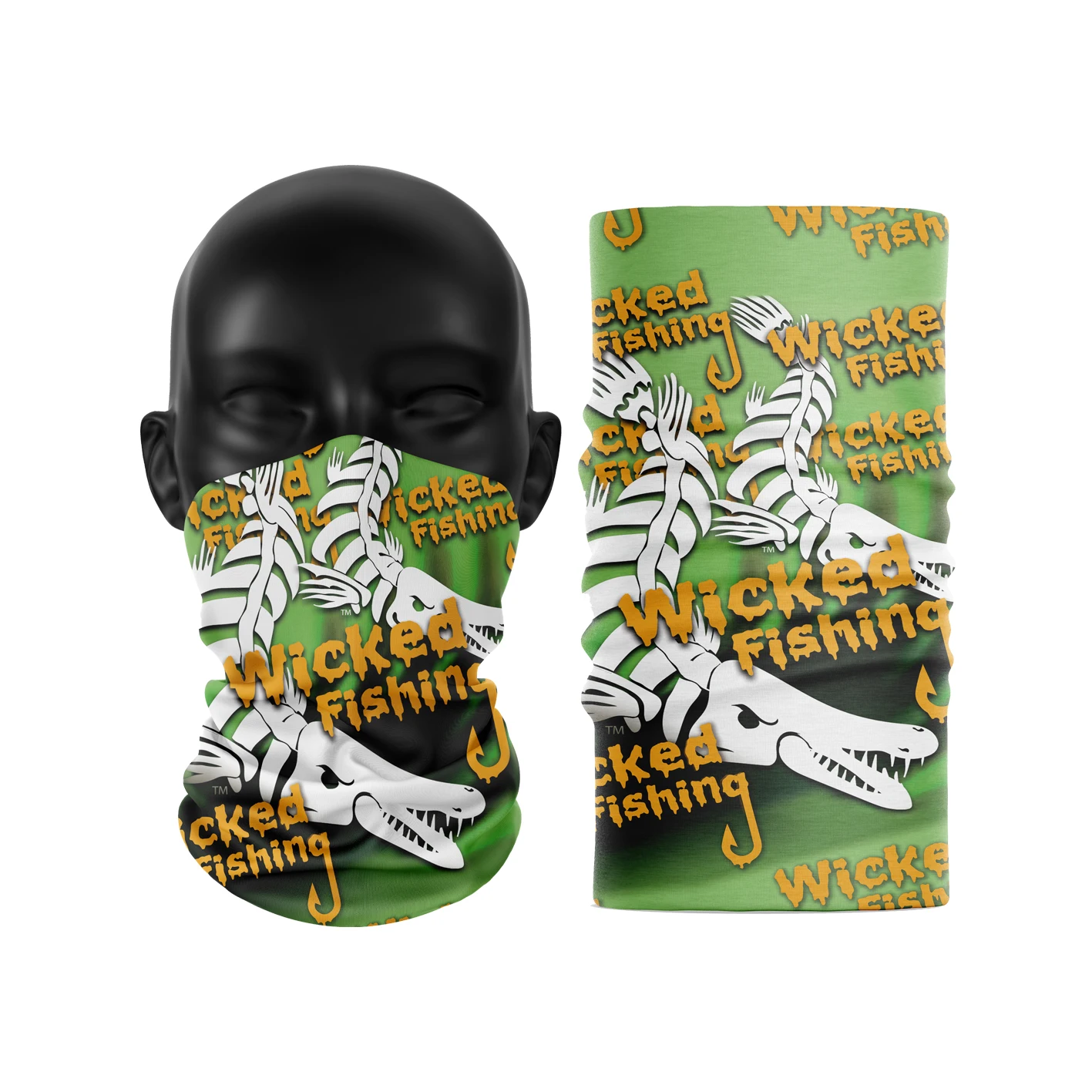 Breathable multi color fishing buff seamless bandana scarf