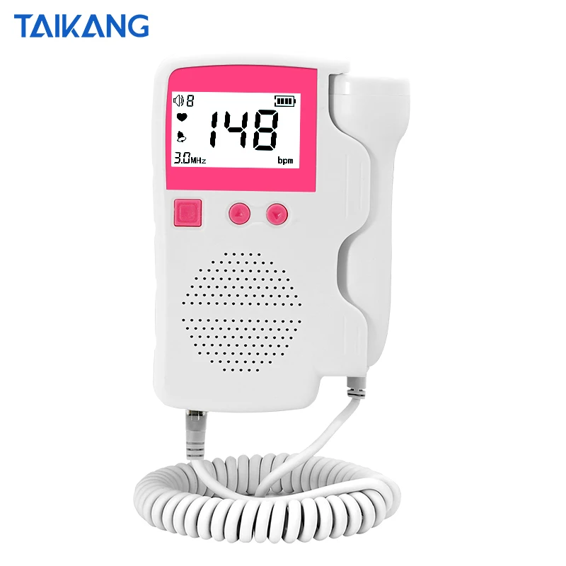 Baby Fetal Doppler High Sensitivity Easy to Find the Fetal Heart