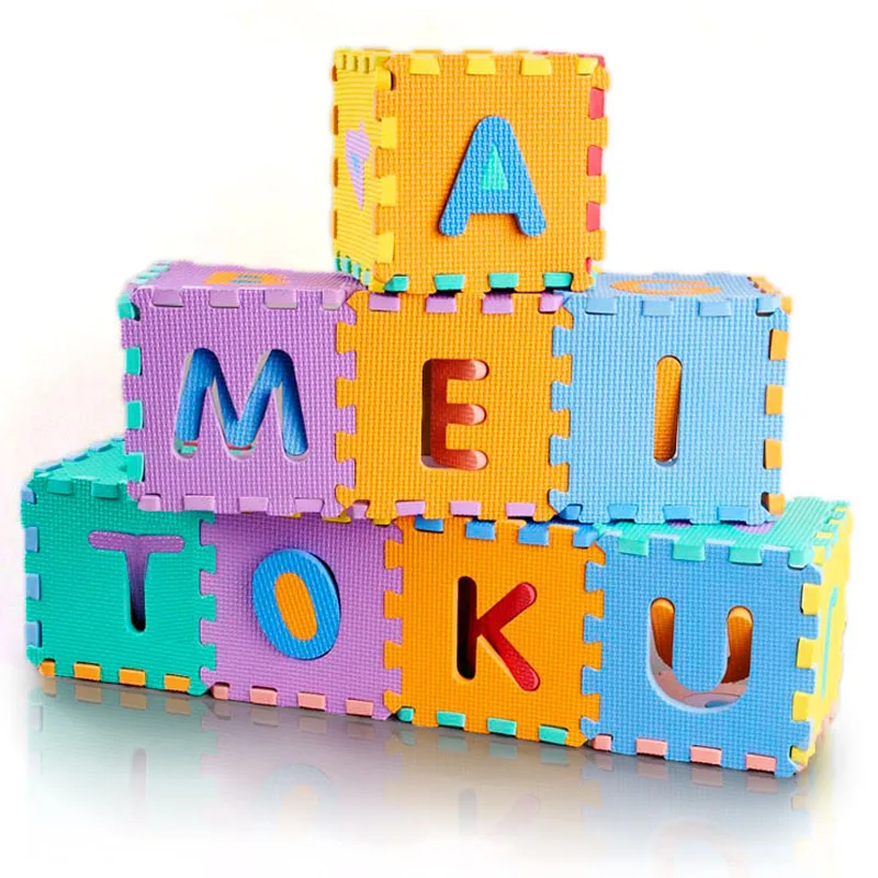 Foam Play Mat Puzzle Gym Mat Manufacturer Eva Baby Washable Activity Center Kids Alphabet and Numbers 36pcs Unisex EVA Foam,eva