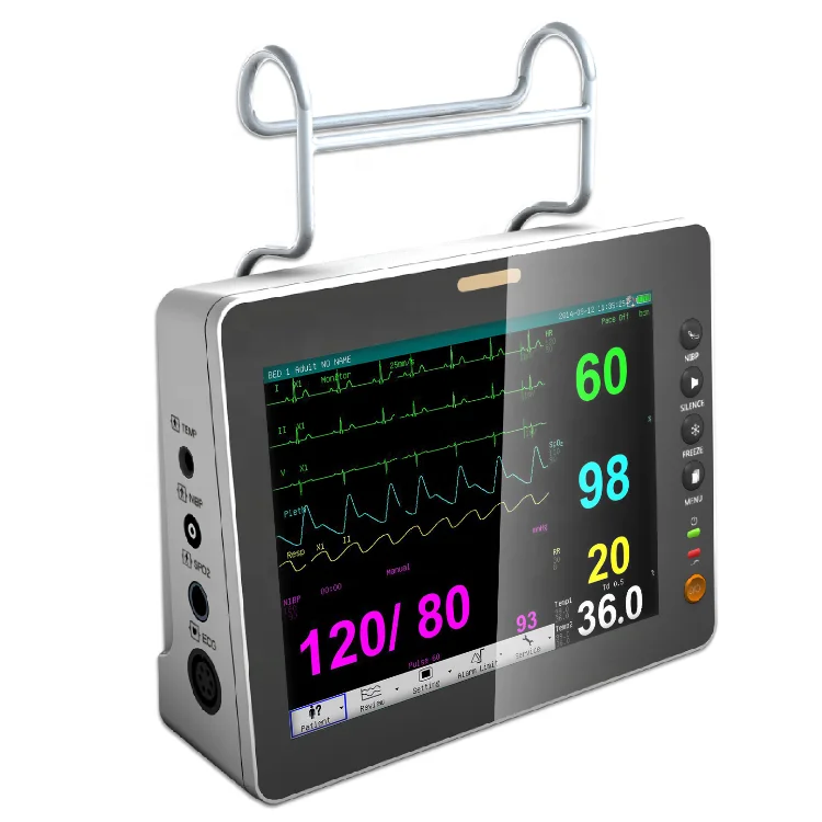 Pressure Sign 8 Inch Ce Accessories Equipment Portable Clinic Equ  Co2 Hand-carried Veterinary Vital Signs Monitor