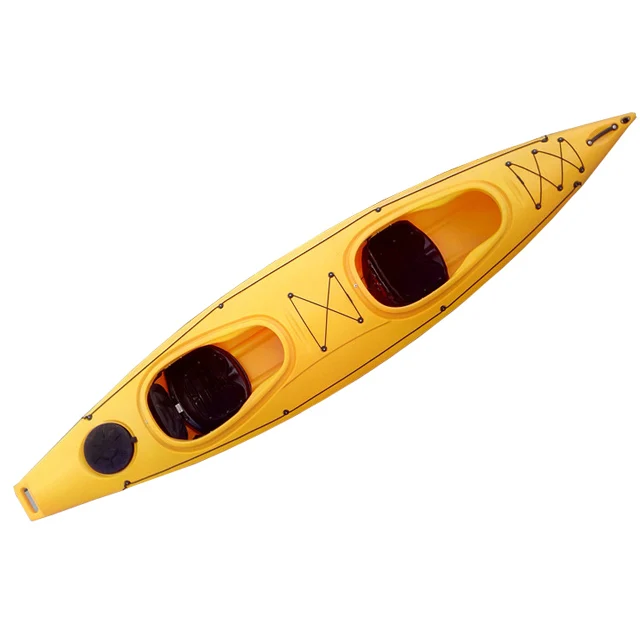 
Sit On Top Inflatable Boat Rotational Molded Plastic Kayak for 2 people 