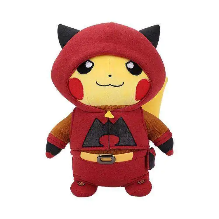 New Pikachu Doll Crossdressing Series Pok mon Plush Toy Doll Sofa Decoration Birthday Gift