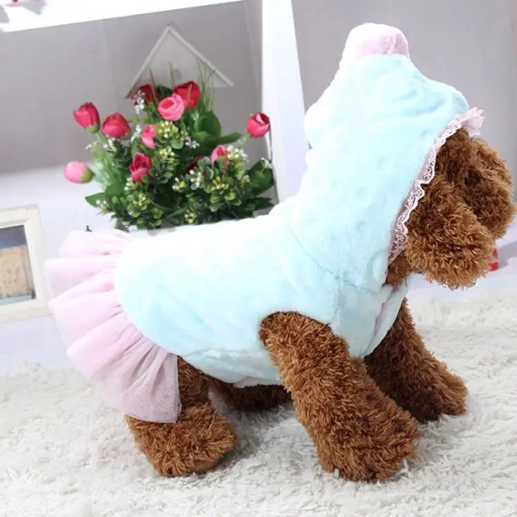 
Wholesale soft touch pet outfit apparel coat affordable small girl dog clothes cheap free shipping 