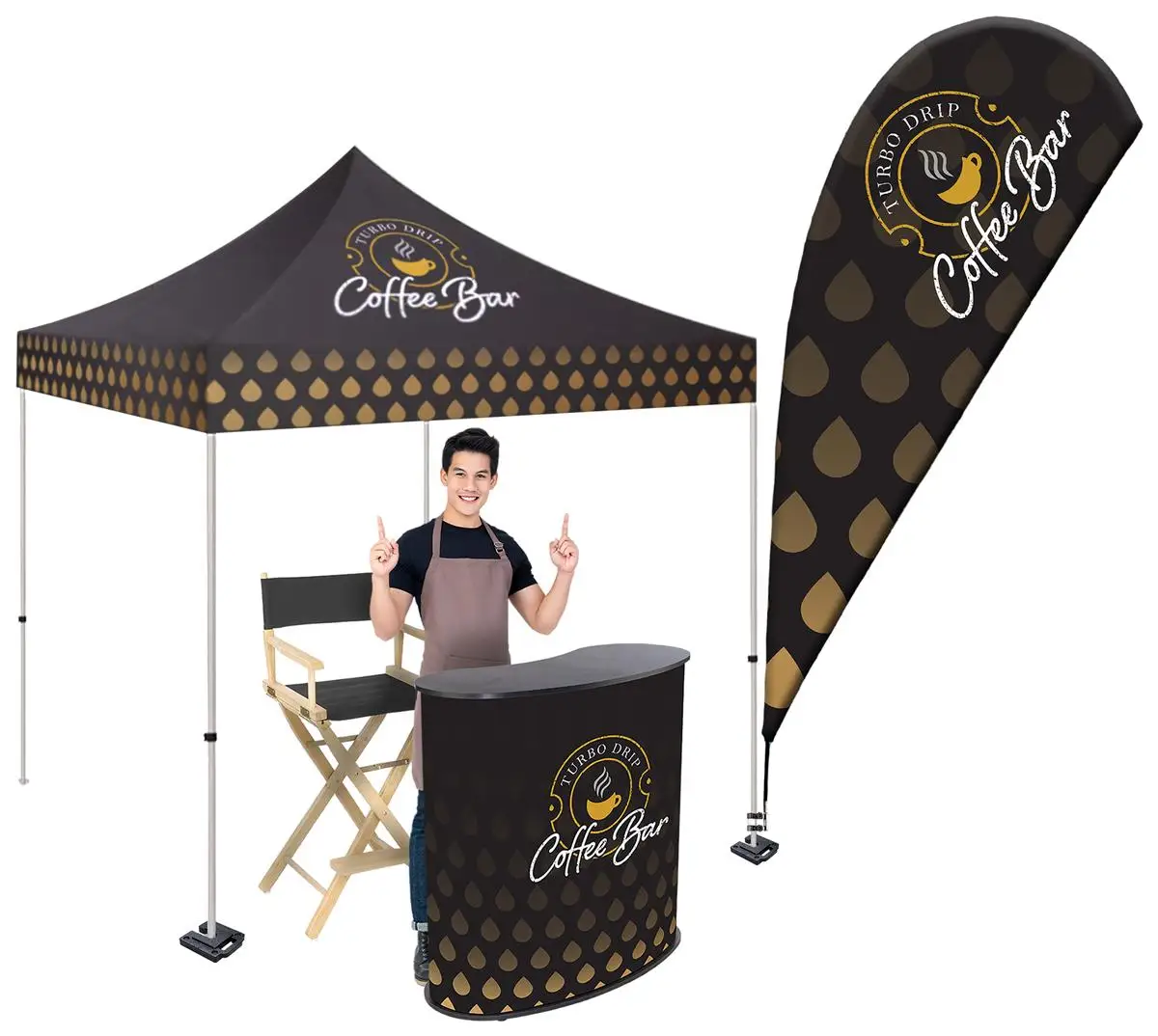 10x10ft Advertising Outdoor Aluminum Trade Show Tent Exhibition Event Marquee Gazebo Canopy Pop Up Tents