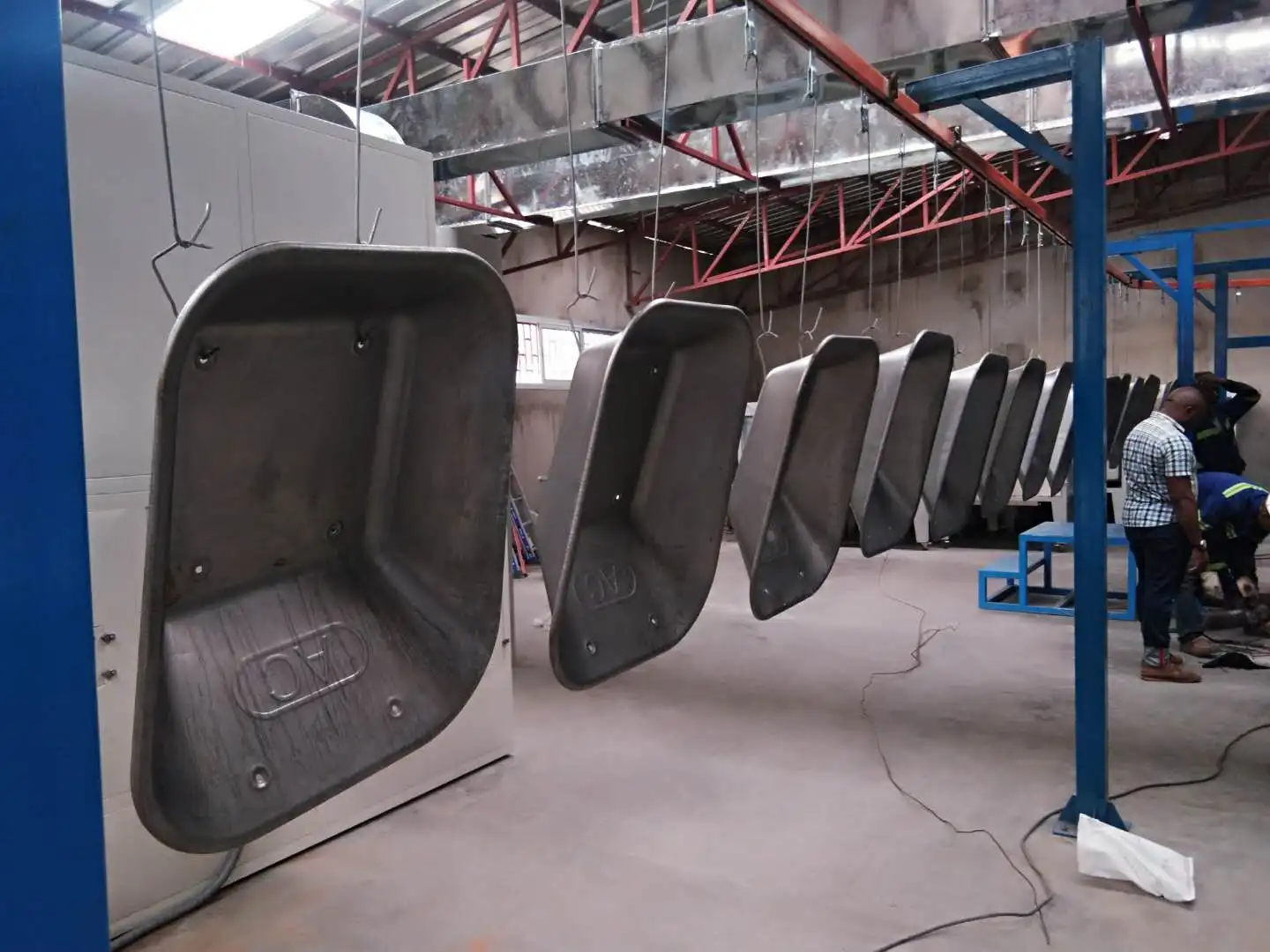 Customized Electric Powder Spraying Painting Machine Powder Coating Furnace Oven