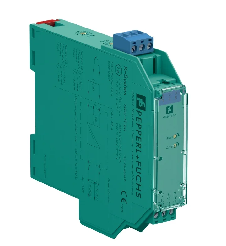 P+F Brand new and original  1 year warranty   Relay Module The factory price  The spot  A good price KFD0-TT-Ex1