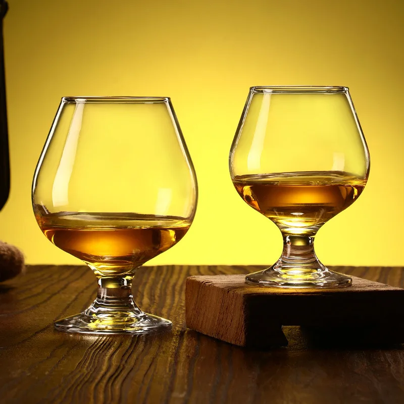 Hot Selling Cheap High Quality Crystal Brandy Snifters Cognac Glasses Clear Drinking Glass Snifters Short Beer Tasting Glasses