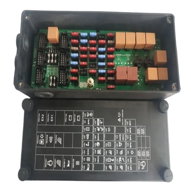 genuine quality excavator fuse box 14683137  excavator EC210 relay box VOE 14683137