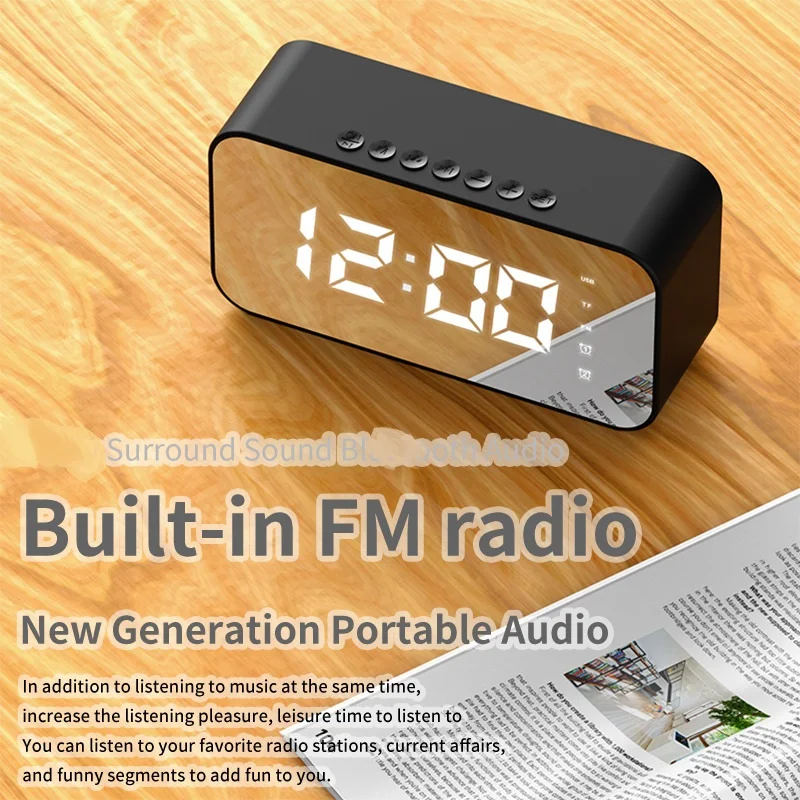 Mini Portable Microphone Audio integrated Microphone Home singing Karaoke Family Wireless BT Outdoor Portable