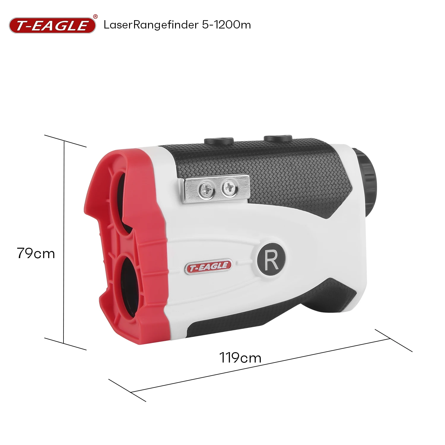 TEAGLE Laser Range Finder 1200m Telescope Laser Distance Meter Golf Digital Monocular Range Finder Angle measuring tool