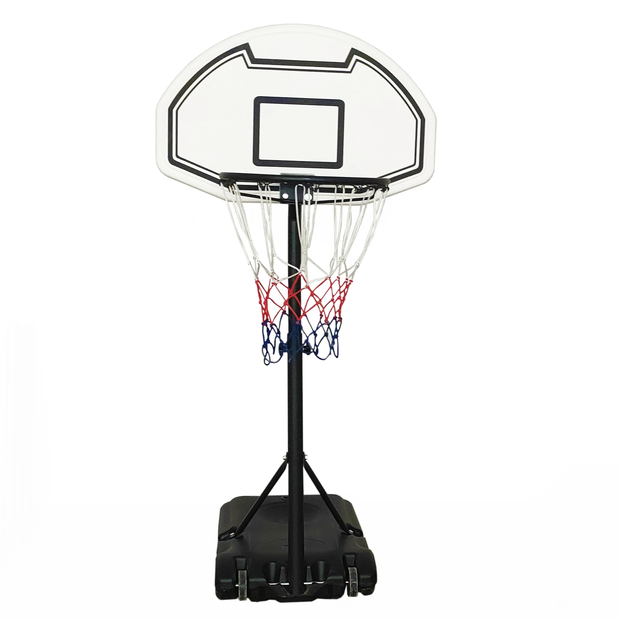 M.Dunk 1.2m Plastic Detachable Poolside Basketball Hoop Stand for Pool