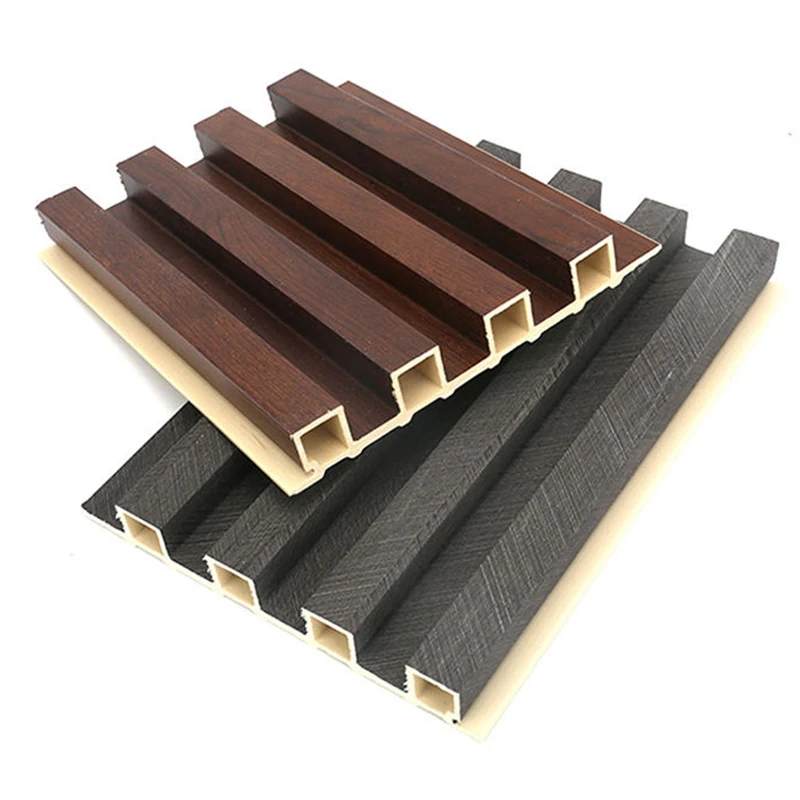 Good Quality Siding Exterior 3d Wall Cladding Panel Waterproof And Fireproof PVC Wood Wall Panels