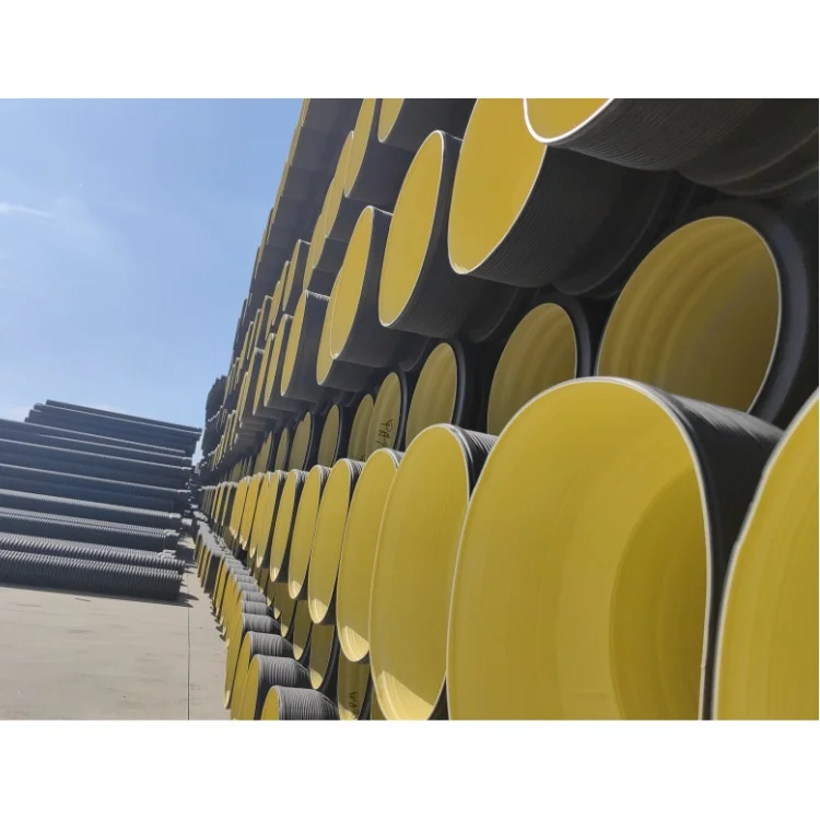 600 мм высокое качество HDPE двойные стенки гофрированной трубы для Водопропускной Трубы