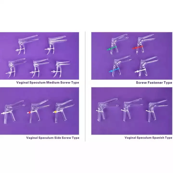 medical vaginal speculum s/m/l size middle screw  and pussy dilator with camera colposcope camera