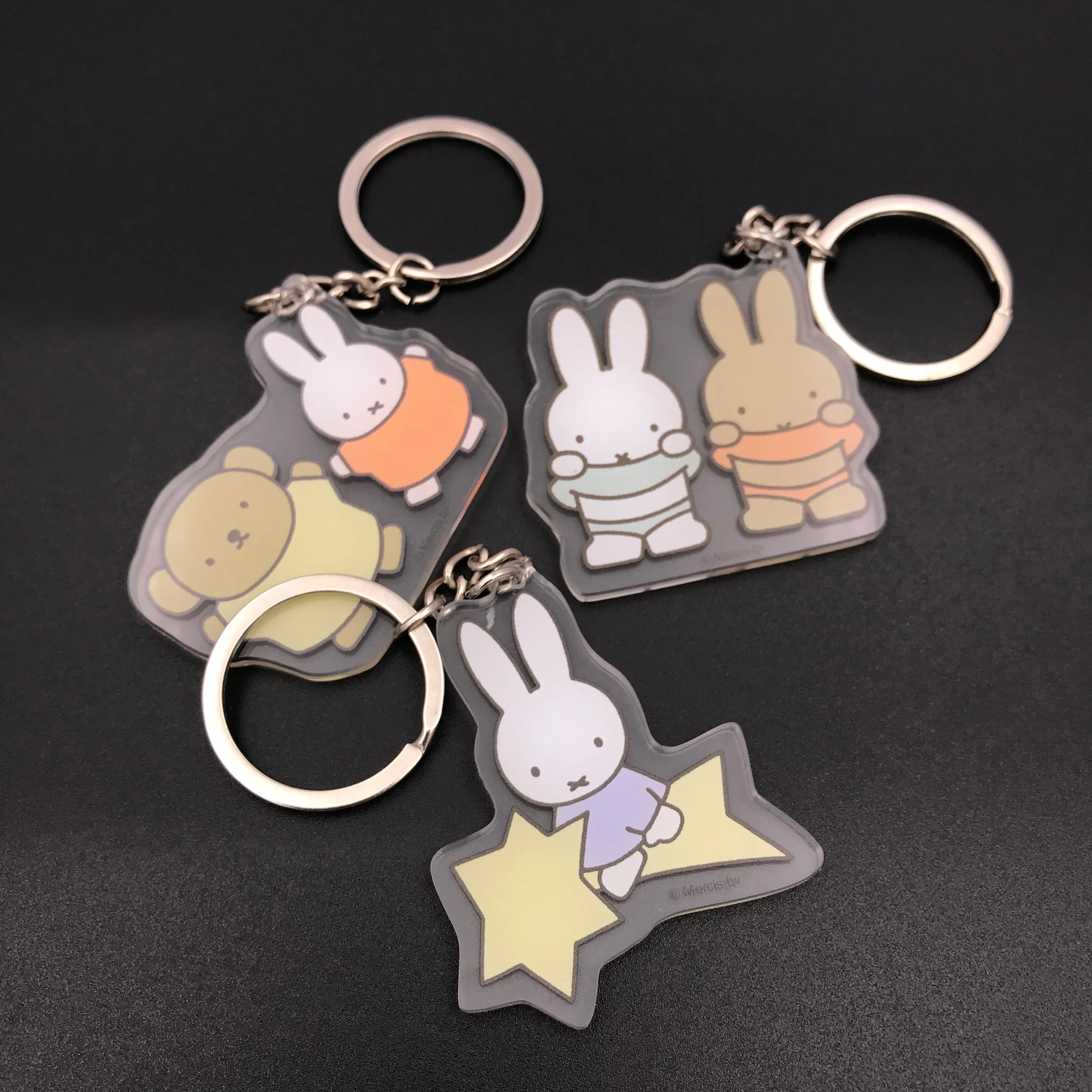 Promotional acrylic keychain ideal for marketing with custom logo or design great for corporate gifts or events