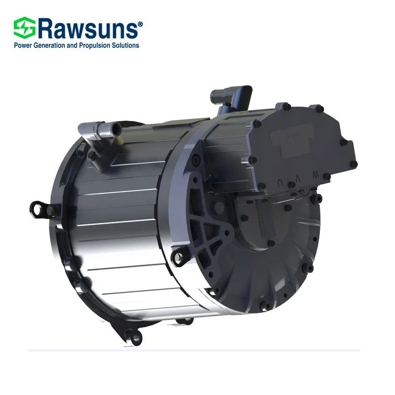 EV motor 100kw 200kw driving engine motor + reducer + inverter conversion kit for electric truck car vehicle tour bus