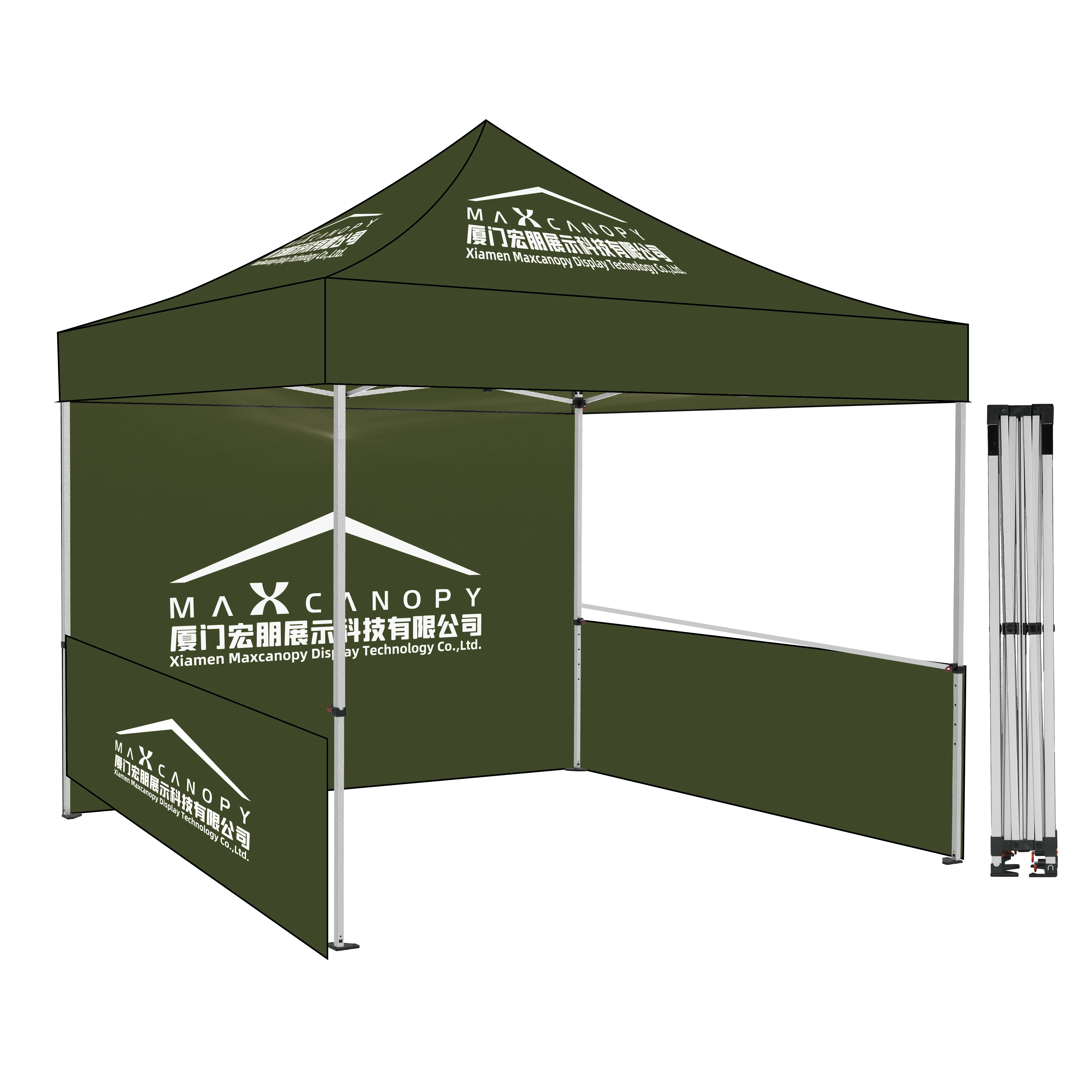 China manufacturer Instant Custom Printed Canopy 10x10 ft outdoor pop up folding gazebo garden tent  for trade show