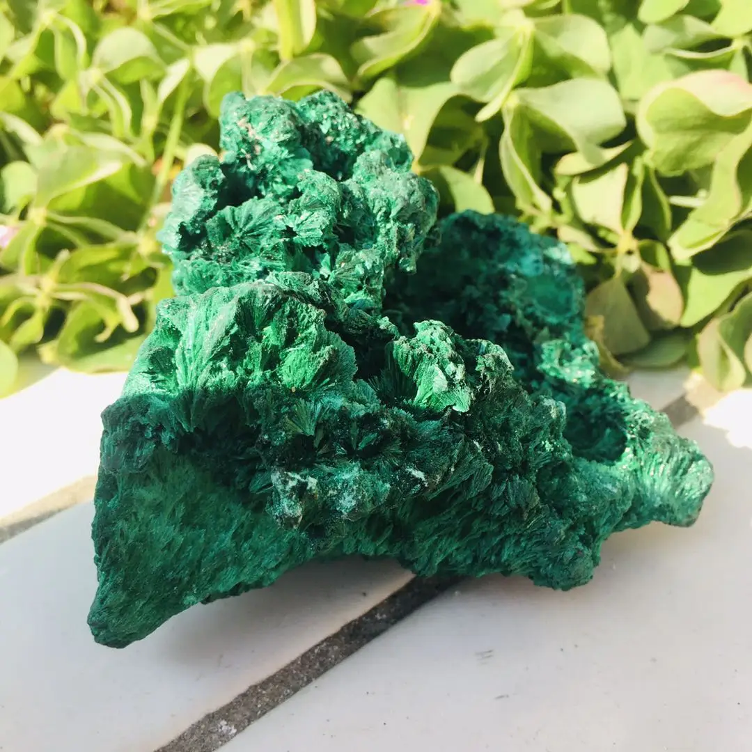 
Wholesale polished Mineral Specimen Rough Raw Green Malachite Prices 