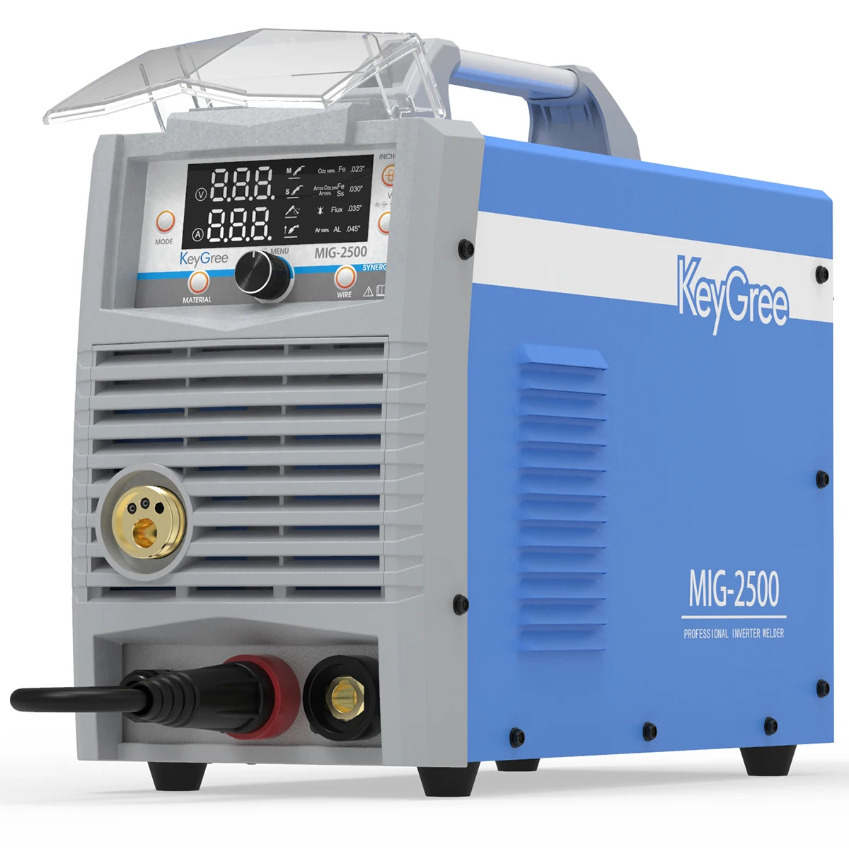 Mig 2500 CO2 gas/gasless 250amp mig mma weld aluminum Inverter welding machine