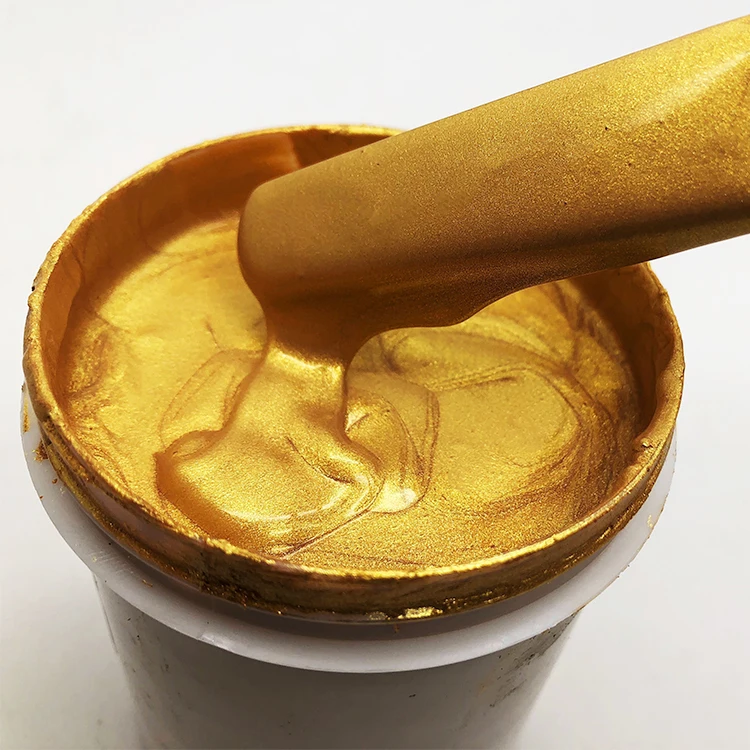 Высококачественная печать на ткани, золотые чернила, трафаретная печать, чернила на водной основе, Золотая паста для трафаретной печати