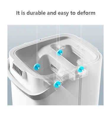 Scraping lazy music mop household  indoor wet and dry dual use flat mop free hand wash flat mopping artifact