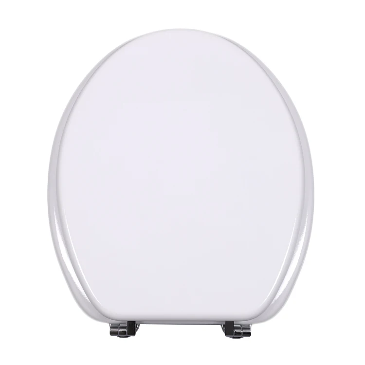 Bofan 18inch Molded bargains round wood Customized grey green black silver color fashion PU elegant toilet seat