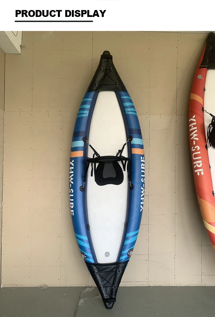 2024 new type PVC Inflatable  Kayak  1 or 2 Persons Cheap Inflatable Kayaks/boat/canoe on water for Sale